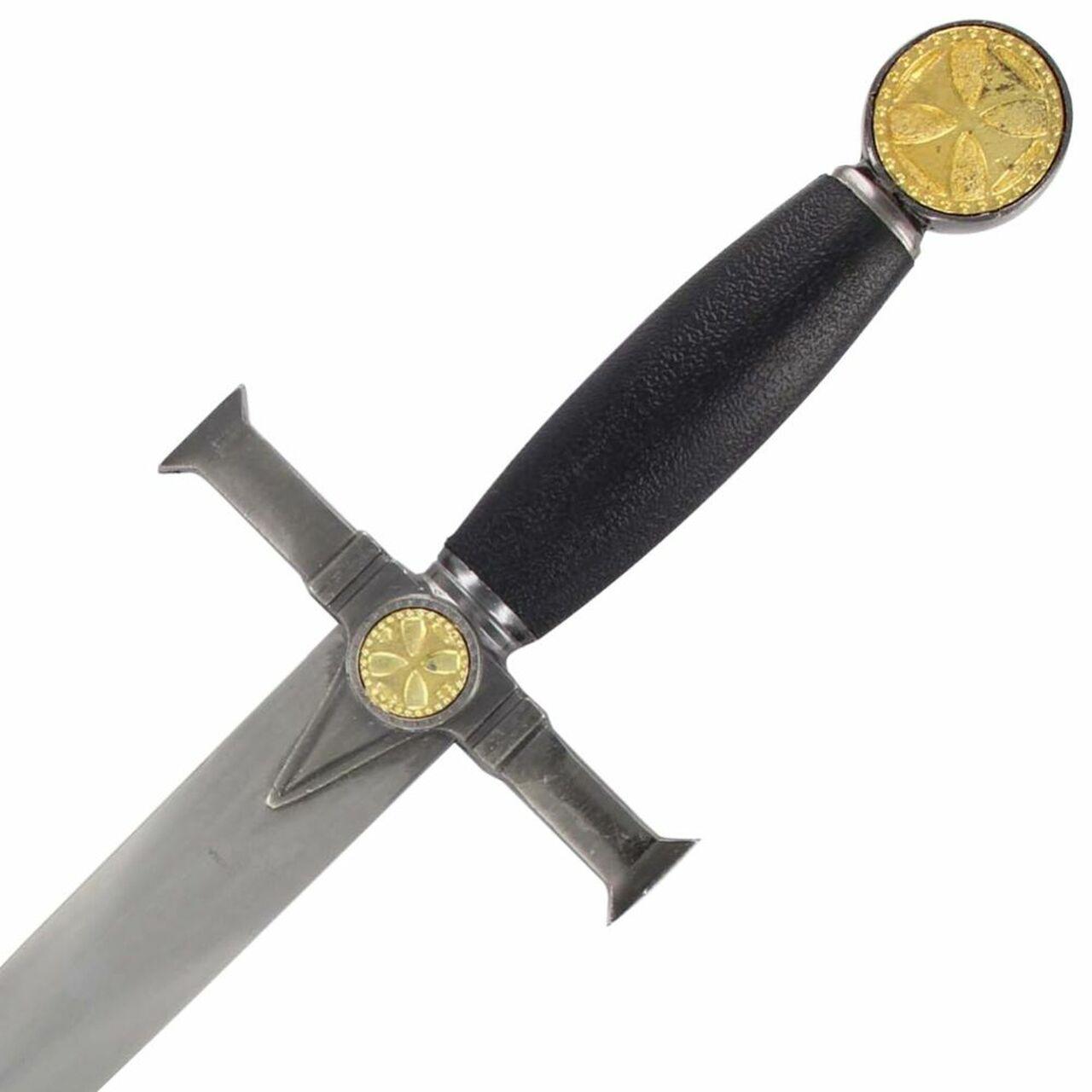 Knights Templar Soldiers of Christ Medieval Dagger-2