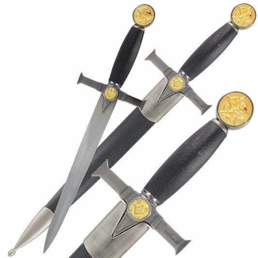 Masonic Blazing Star Ceremonial Dagger-0