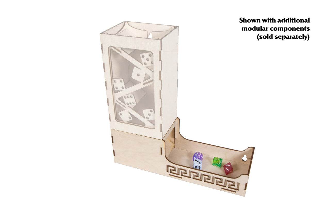 Modular Dice Tower Base (Side) - 