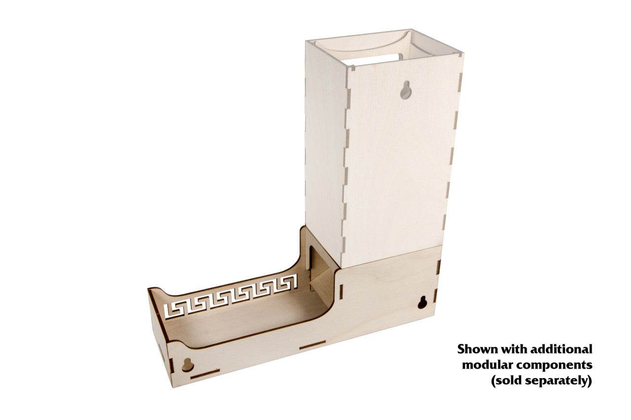 Modular Dice Tower Base (Side) - 