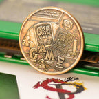 One More Game / Go to Bed Copper Decision Maker Coin - 