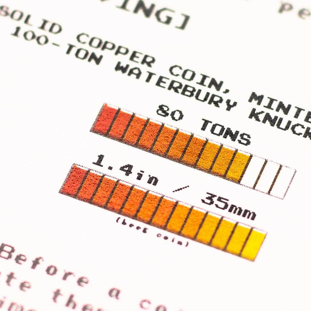 One More Game / Go to Bed Copper Decision Maker Coin - 