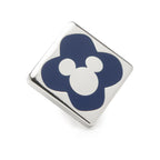 Disney Mickey Mouse Red Check Sock and Mickey Blue Lapel Pin Gift Set