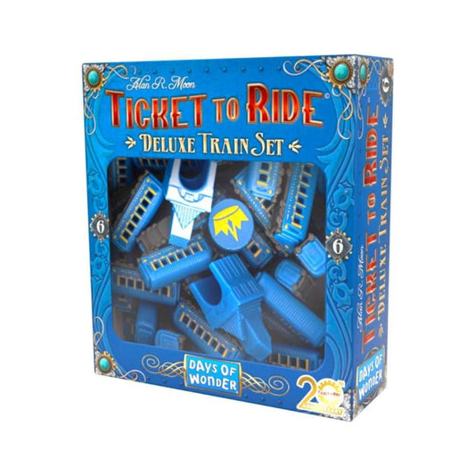 Ticket to Ride: 20th Anniversary Deluxe Train Set - Blue Passenger Car - 