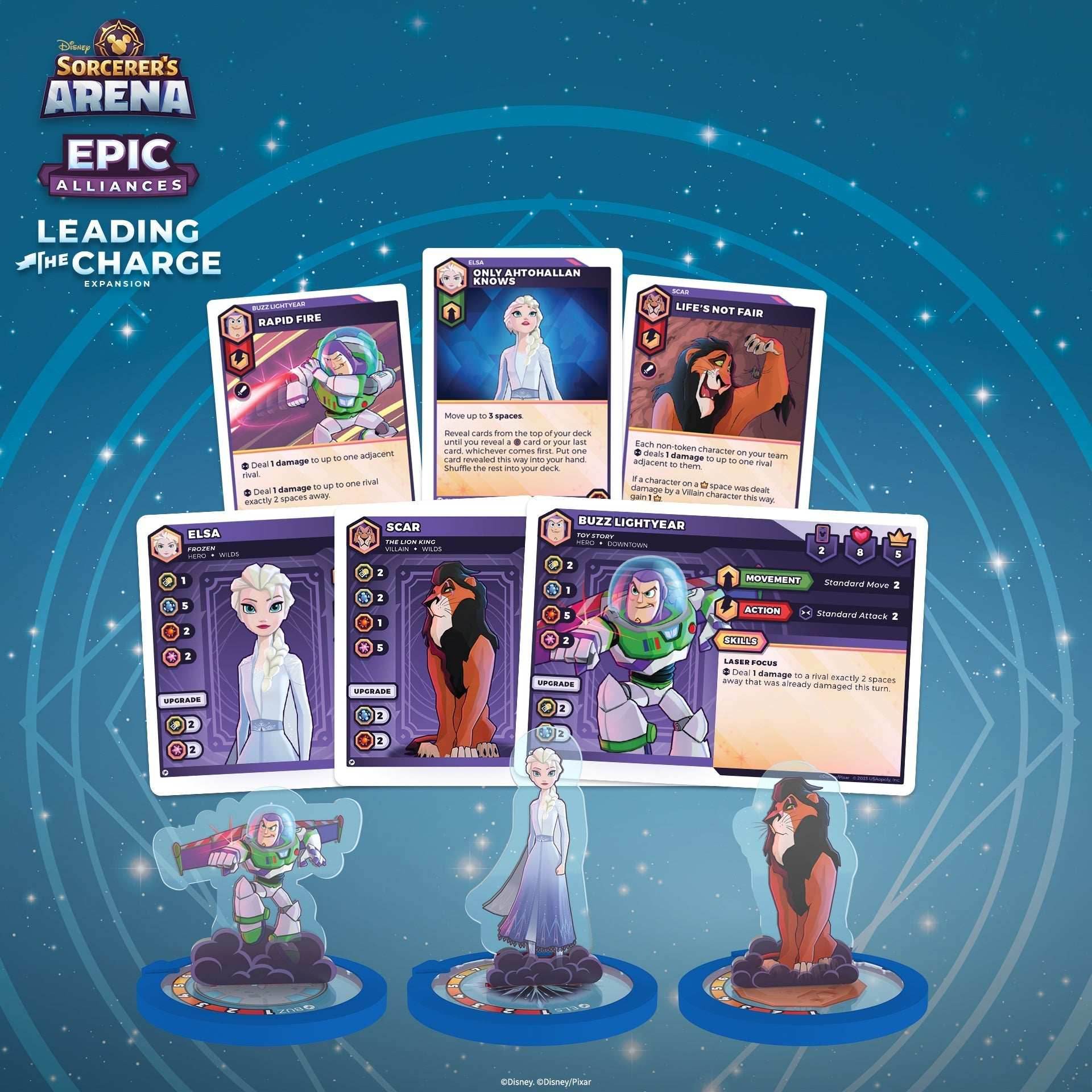 Disney Sorcerer's Arena: Epic Alliances - Leading the Charge Expansion 3 - 