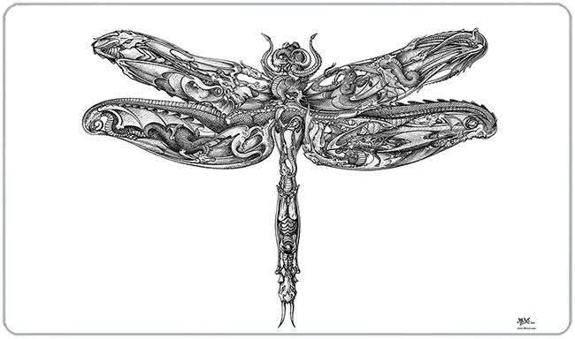Dragonfly Playmat - White / Plain