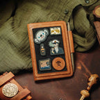 Quartermaster v2 – Leather Passport Wallet with Velcro | Pirate Goods