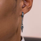 Naruto™ Zaku's Kunai Earring - Black / Single