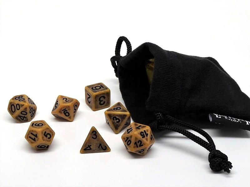 Ancient Earth Dice Collection - 7 Piece Set