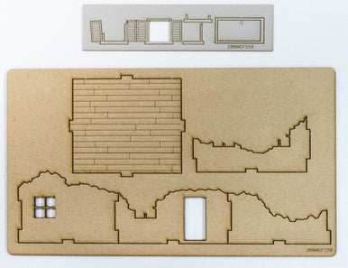 28mm House Ruins - 28MMDF558 - 
