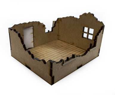 28mm House Ruins - 28MMDF558 - 