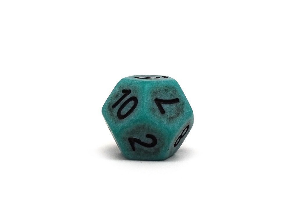 Ancient Moss Dice Collection - 7 Piece Set