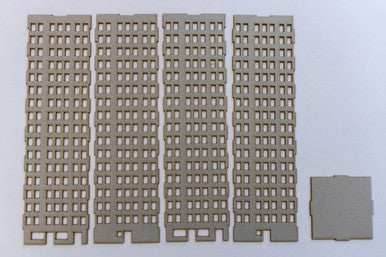 6mm Modern / Future City Building - 285CSS070 - 