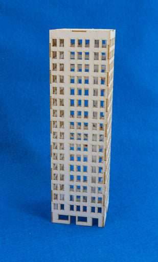 6mm Modern / Future City Building - 285CSS070 - 