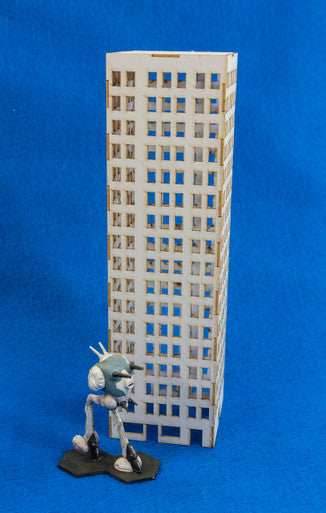 6mm Modern / Future City Building - 285CSS070 - 