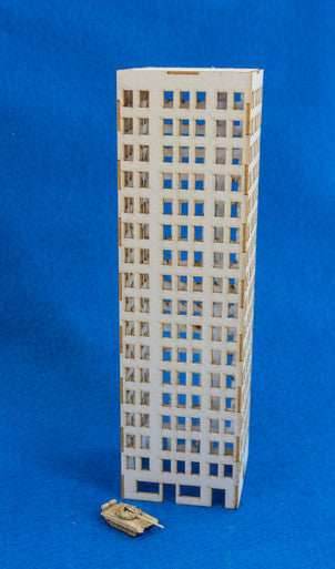 6mm Modern / Future City Building - 285CSS070 - 