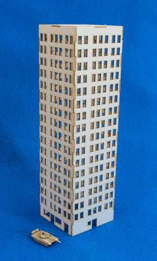 6mm Modern / Future City Building - 285CSS070 - 