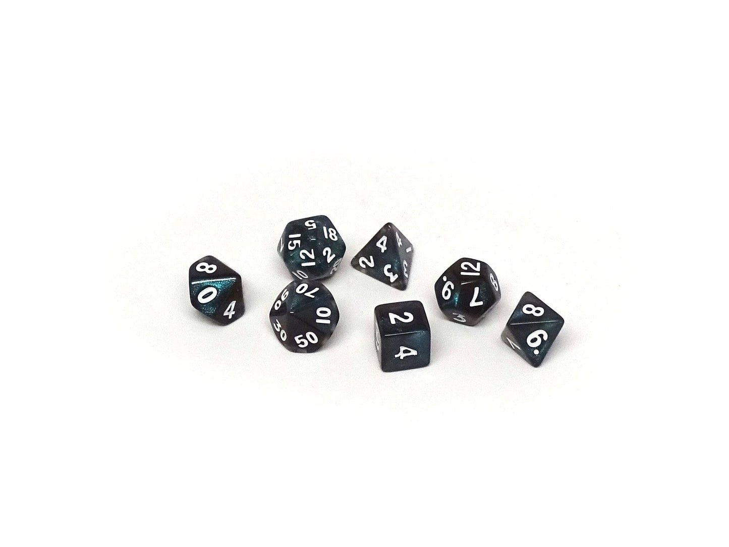 10mm Ocean Shine Mini Dice Set