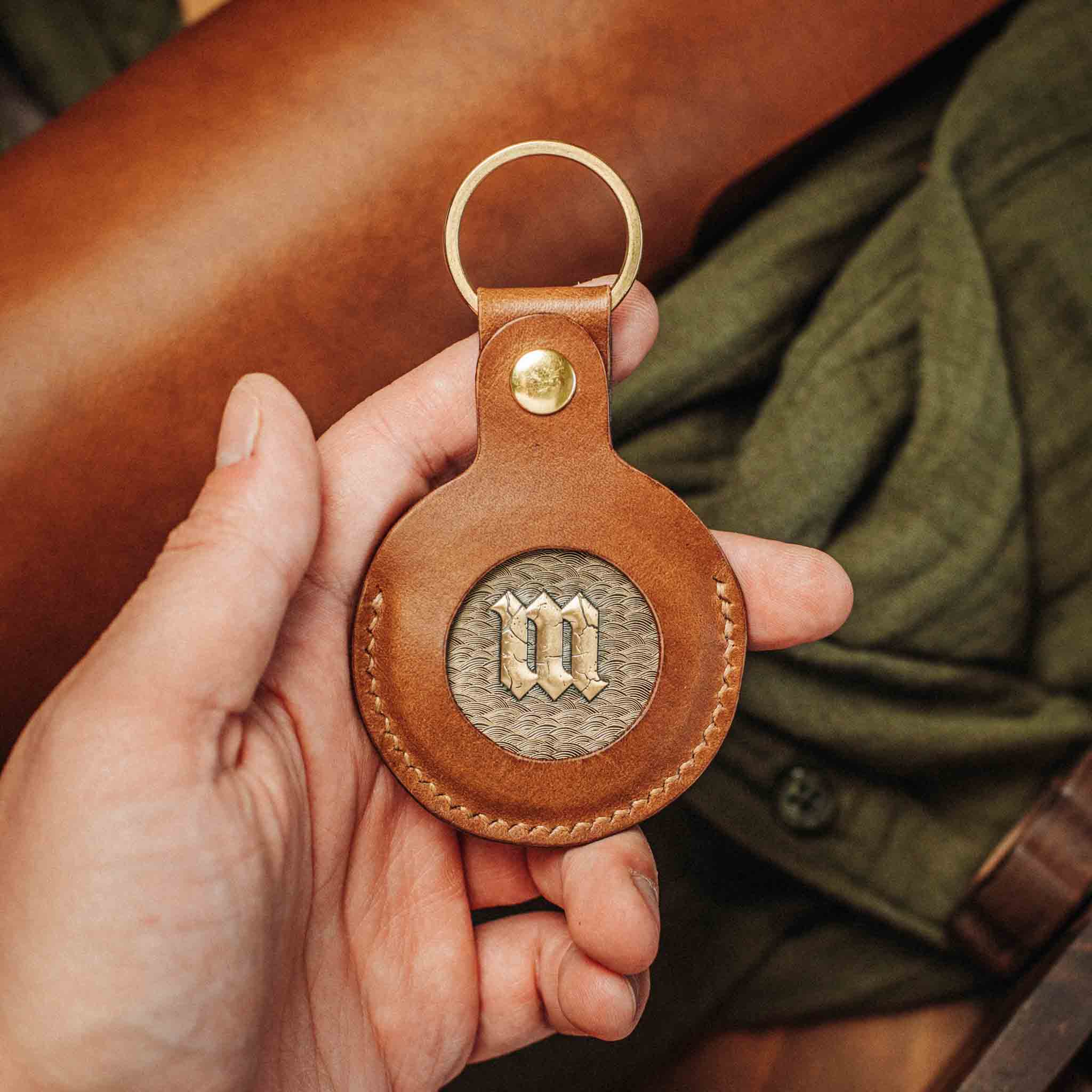 Peso Pocket v5 – Leather Coin Keychain Case | Pirate Goods