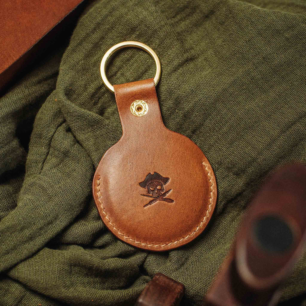Peso Pocket v5 – Leather Coin Keychain Case | Pirate Goods