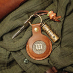 Peso Pocket v5 – Leather Coin Keychain Case | Pirate Goods