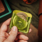 Peso Pocket Duo – Leather Holder for Two Coins | Pirate Goods