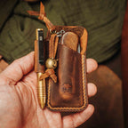 Pirate Goods Sailor Knife Sleeve – Leather EDC Pocket Knife Holder