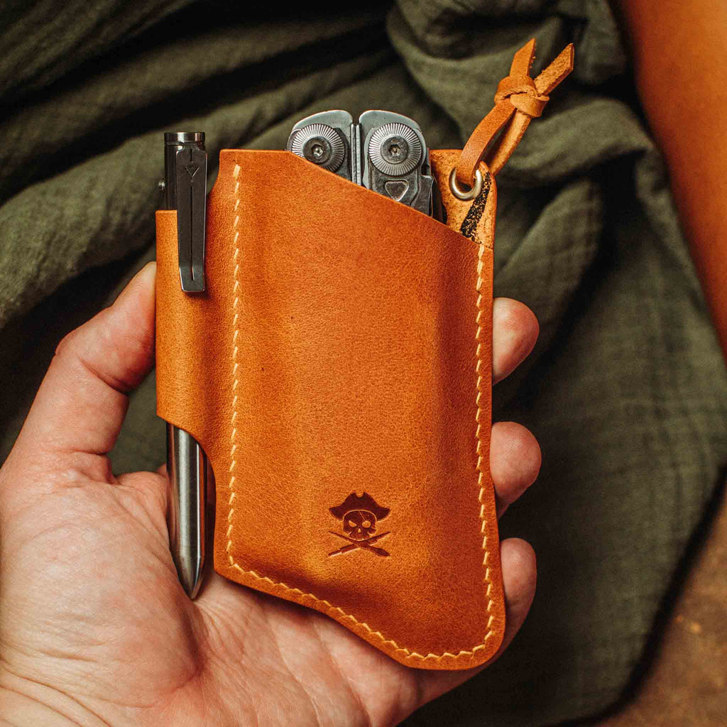Pirate Goods Sailor v3 – Leather EDC Knife Sleeve