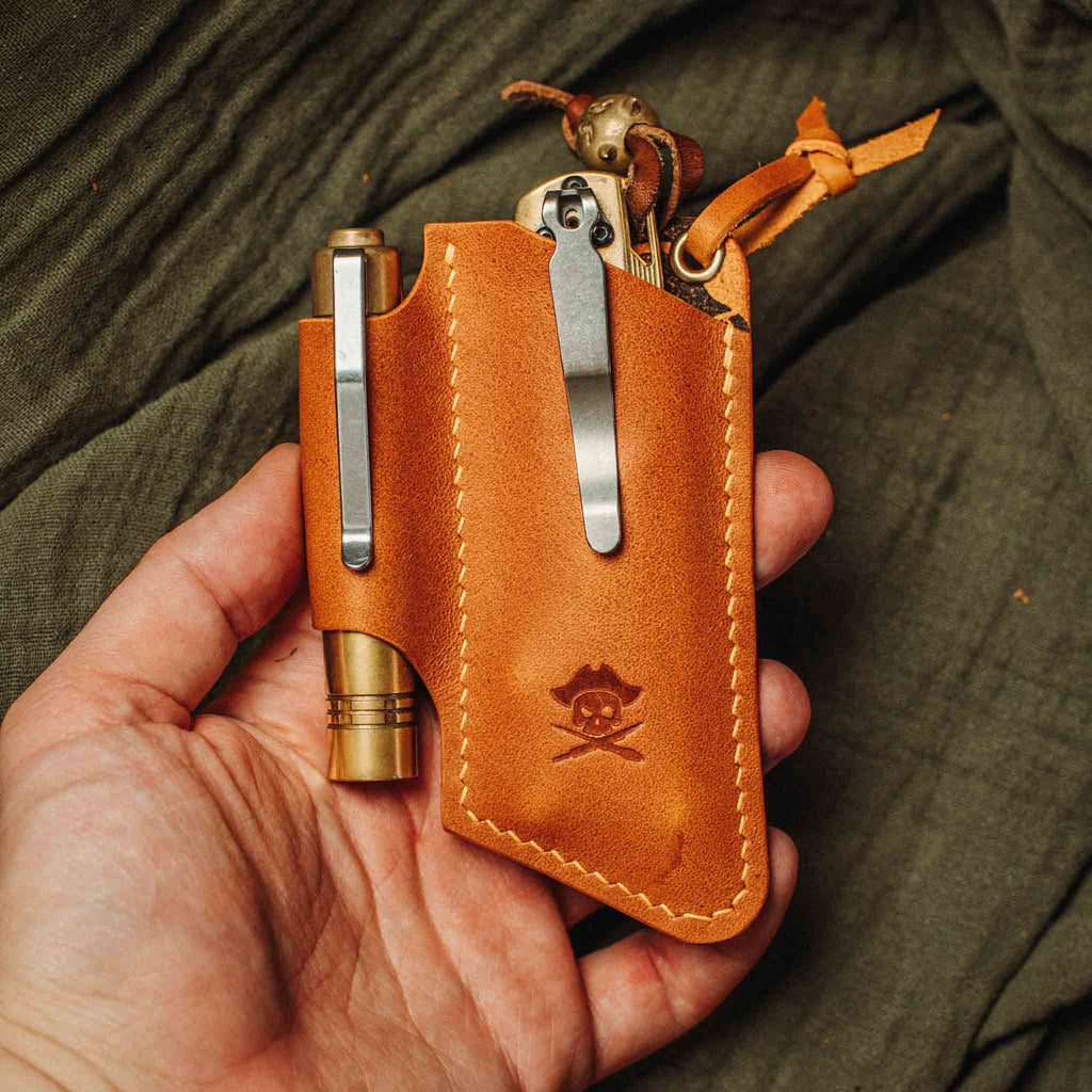 Pirate Goods Sailor v3 – Leather EDC Knife Sleeve