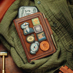 Quartermaster v2 – Leather Passport Wallet with Velcro | Pirate Goods