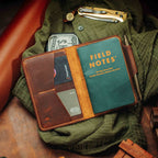 Quartermaster v2 – Leather Passport Wallet with Velcro | Pirate Goods