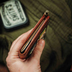 Quartermaster v2 – Leather Passport Wallet with Velcro | Pirate Goods