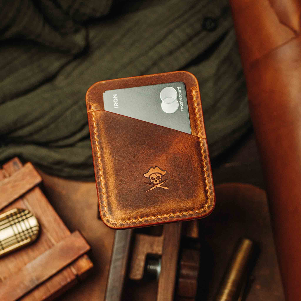 Pirate Goods Boatswain v3 – Minimalist Leather Card Holder