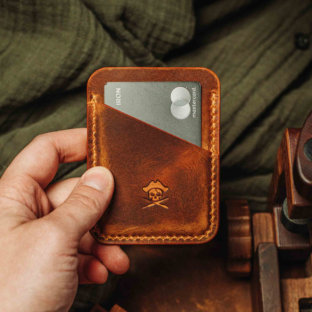 Pirate Goods Boatswain v3 – Minimalist Leather Card Holder