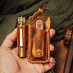 Pirate Goods Sailor Knife Sleeve – Leather EDC Pocket Knife Holder