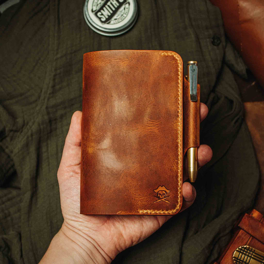 Pirate Goods Navigator - Leather Field Notes Cover
