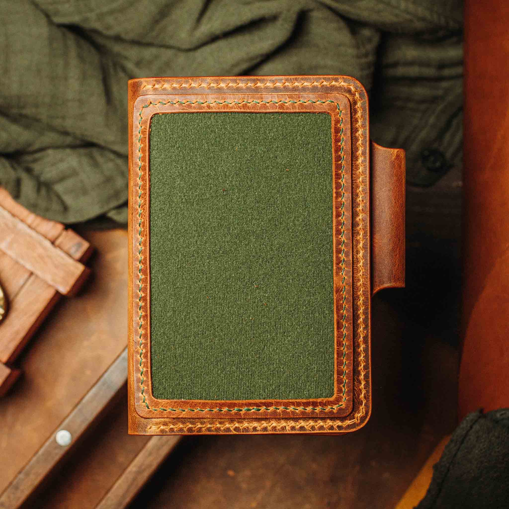 Quartermaster v2 – Leather Passport Wallet with Velcro | Pirate Goods