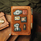 Quartermaster v2 – Leather Passport Wallet with Velcro | Pirate Goods