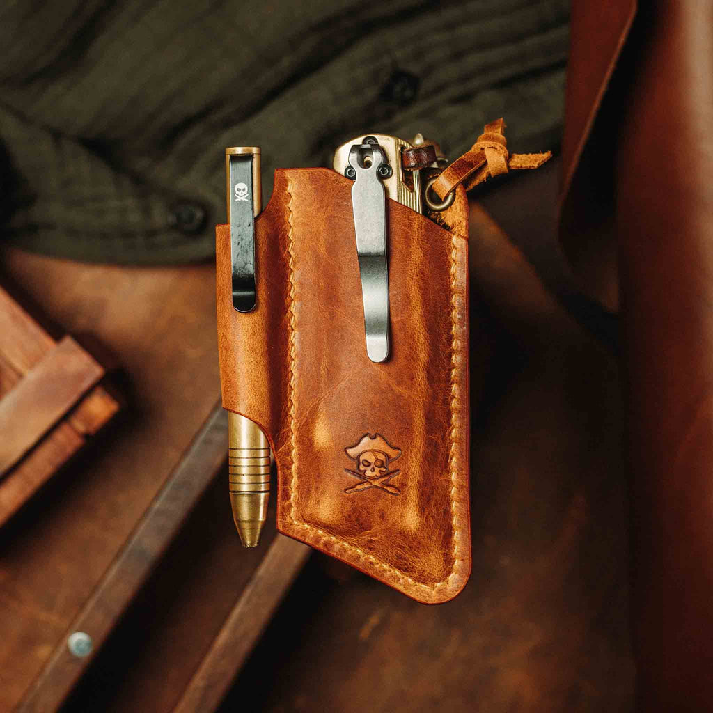Pirate Goods Sailor v3 – Leather EDC Knife Sleeve
