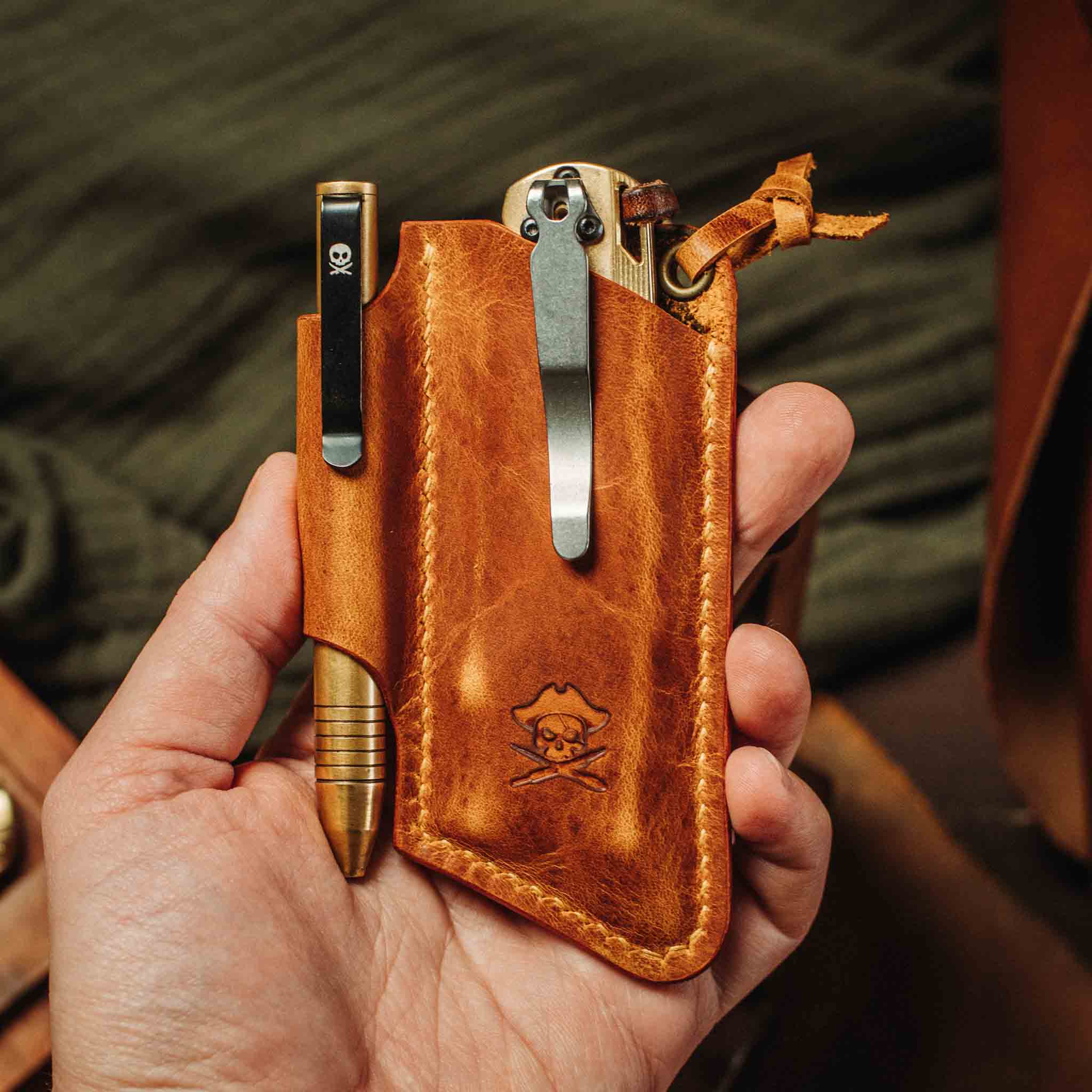 Pirate Goods Sailor v3 – Leather EDC Knife Sleeve