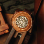 Peso Pocket v2 – Round Leather Coin Holder | Pirate Goods