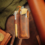 Pirate Goods Sailor Knife Sleeve – Leather EDC Pocket Knife Holder