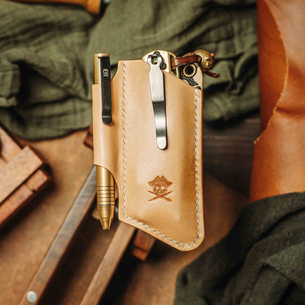 Pirate Goods Sailor v3 – Leather EDC Knife Sleeve