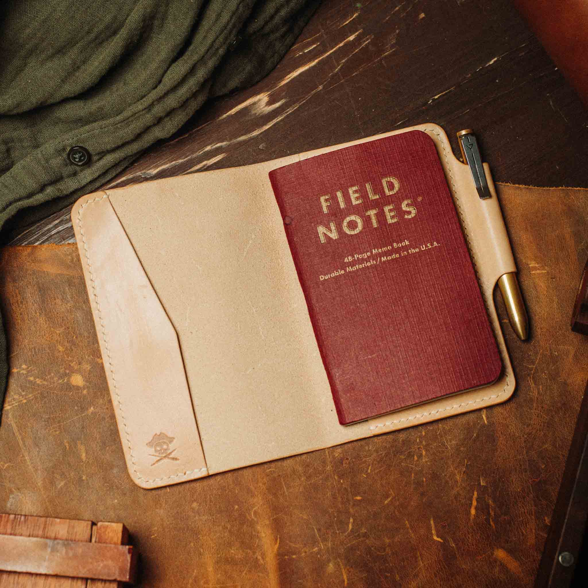 Pirate Goods Navigator - Leather Field Notes Cover