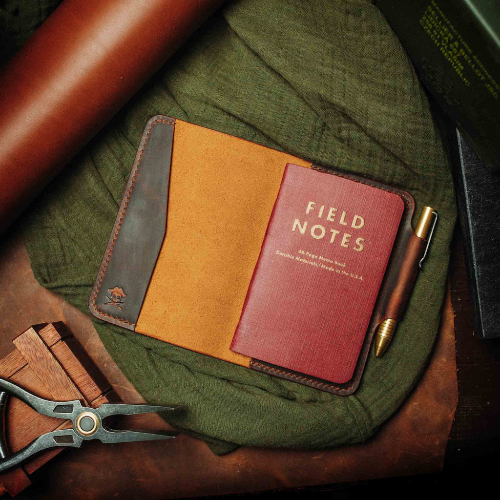 Pirate Goods Navigator - Leather Field Notes Cover