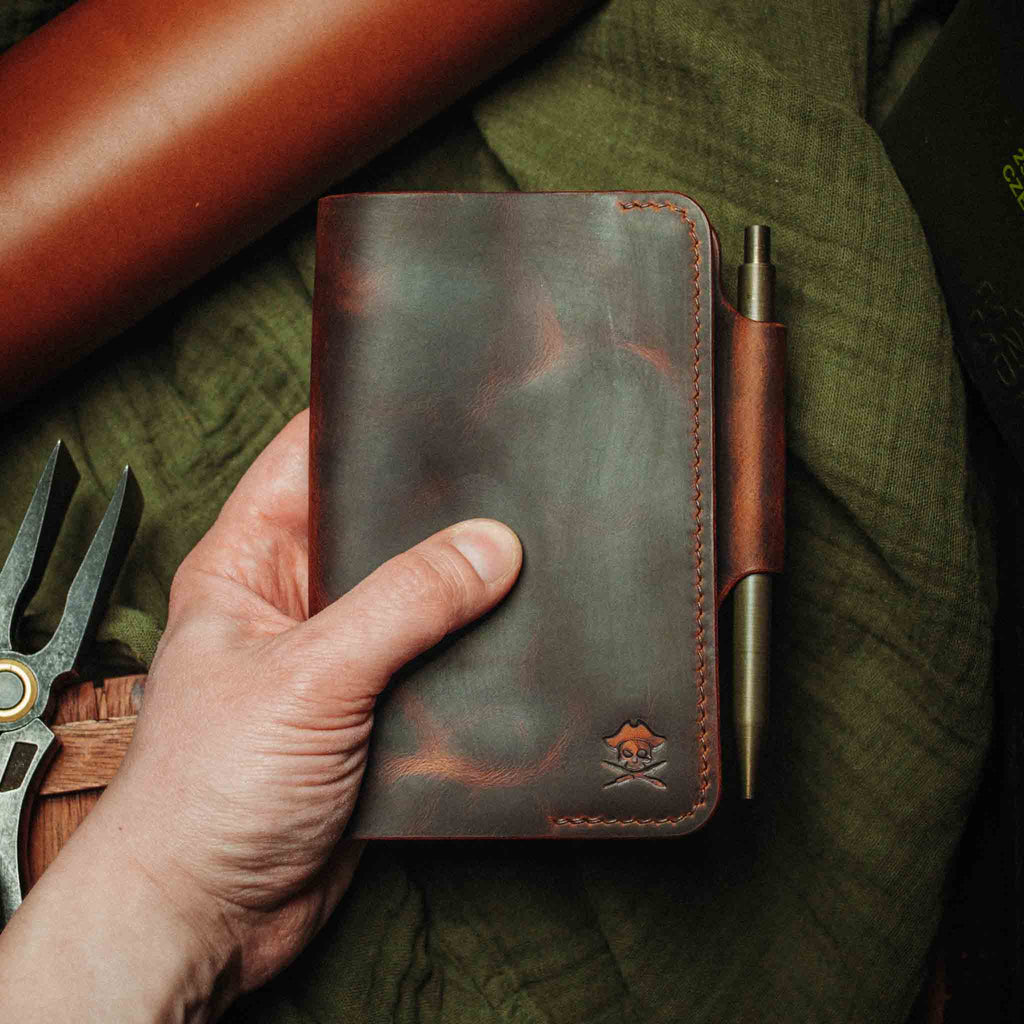 Pirate Goods Navigator - Leather Field Notes Cover