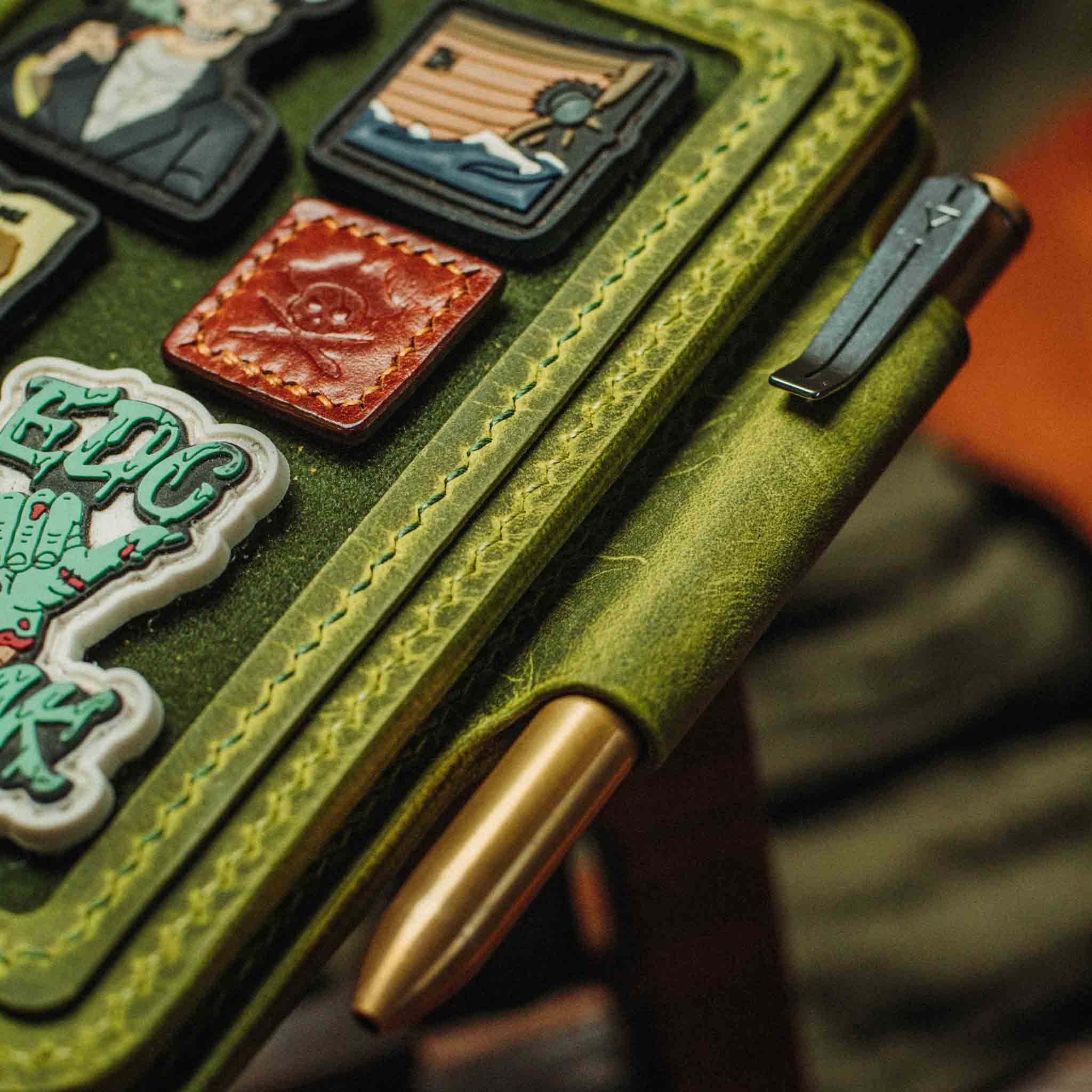 Quartermaster v2 – Leather Passport Wallet with Velcro | Pirate Goods