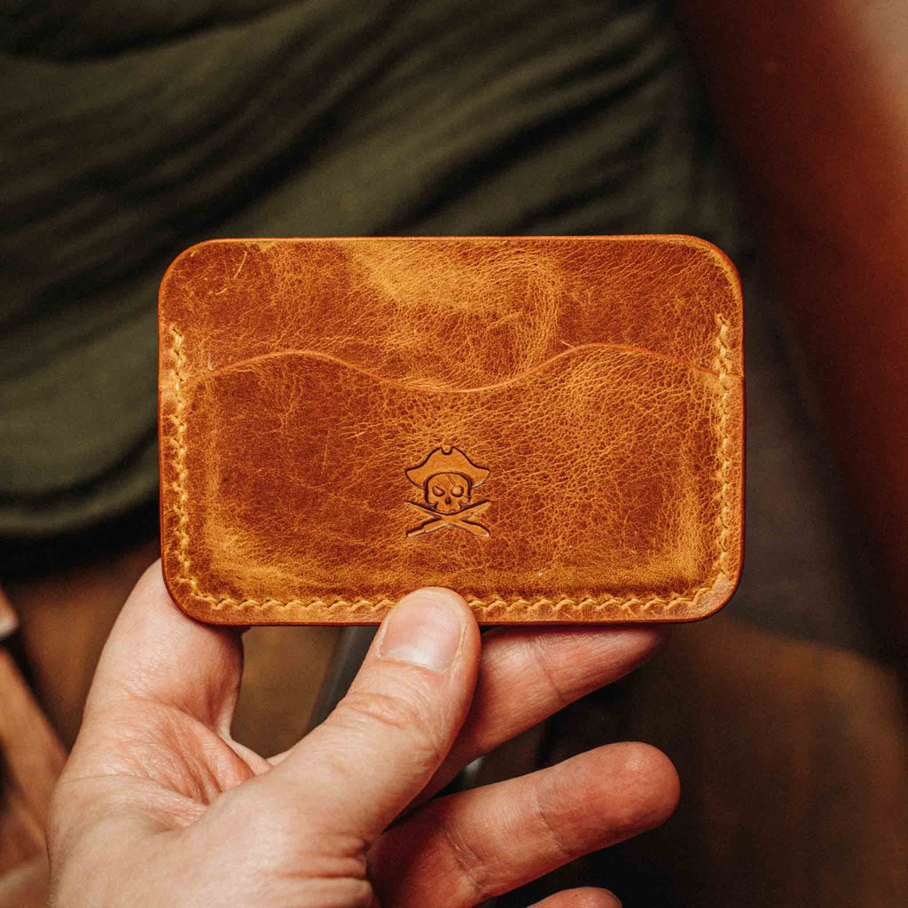 Pirate Goods Drunken Boatswain v2 – Leather Card Holder