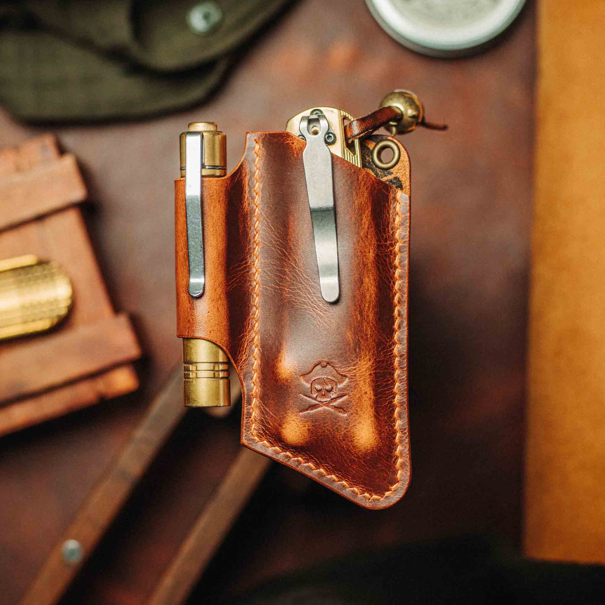 Pirate Goods Sailor v3 – Leather EDC Knife Sleeve