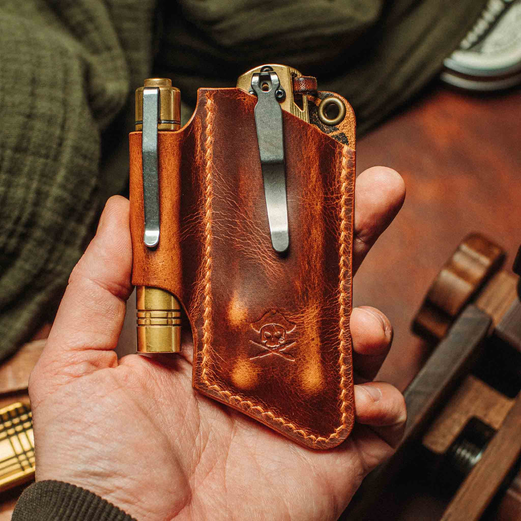Pirate Goods Sailor v3 – Leather EDC Knife Sleeve